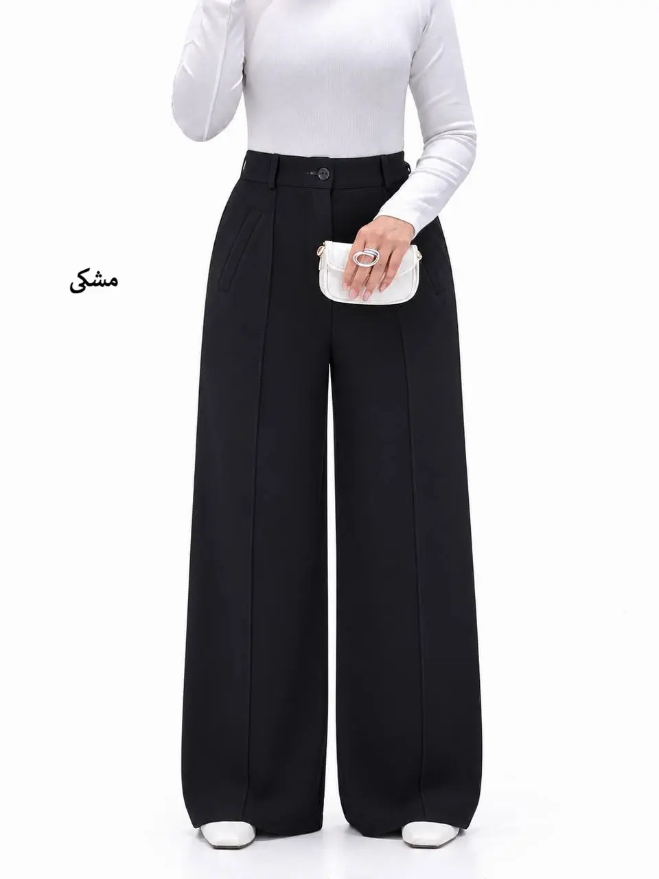 7492-شلوار بگ کرپ باربی